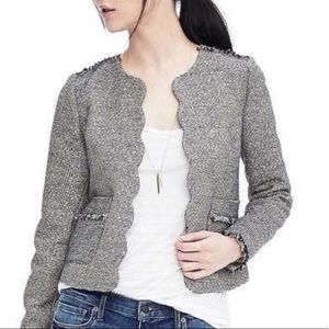 Banana Republic Tweed Blazer Size 6